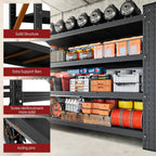 Haven Ridge Pro Heavy-Duty Garage Storage Shelving – 5000 lb Capacity