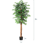 Willow Bend Artificial Ficus Tree