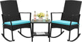Harbor Ridge Outdoor Rocking Chair Set