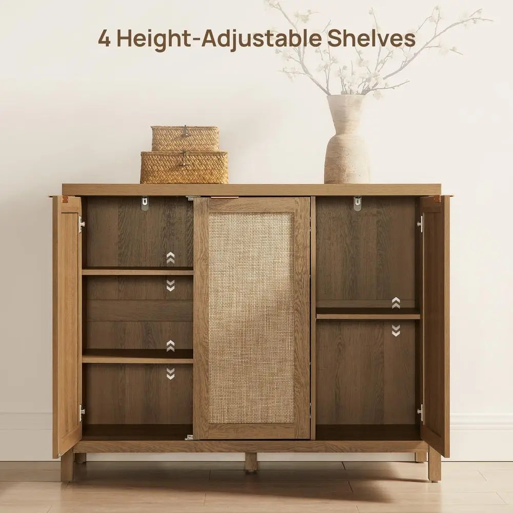 Ridgeview Fluted Buffet Storage Cabinet