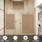 Serenity Boho Ultra-Soft Bathroom Rug Set