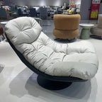 Ergonomic Bedroom Swivel Chairs Restaurant Modern Luxury Nordic Recliner Chair Makeup Single Wingback Living Room Furniture