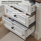 Roman Column Nightstand Set