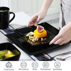 Soho Square Porcelain Dinnerware Collection