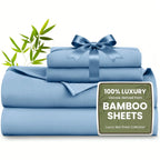 Haven Ridge Luxe Bamboo Viscose Bedding Set – 4 Piece