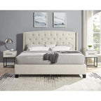 Astral 3-Piece Upholstered Wingback Bedroom Set