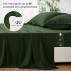 Haven Ridge Luxe Bamboo Viscose Bedding Set – 4 Piece