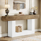 Farmhouse 2-Tier Console Table