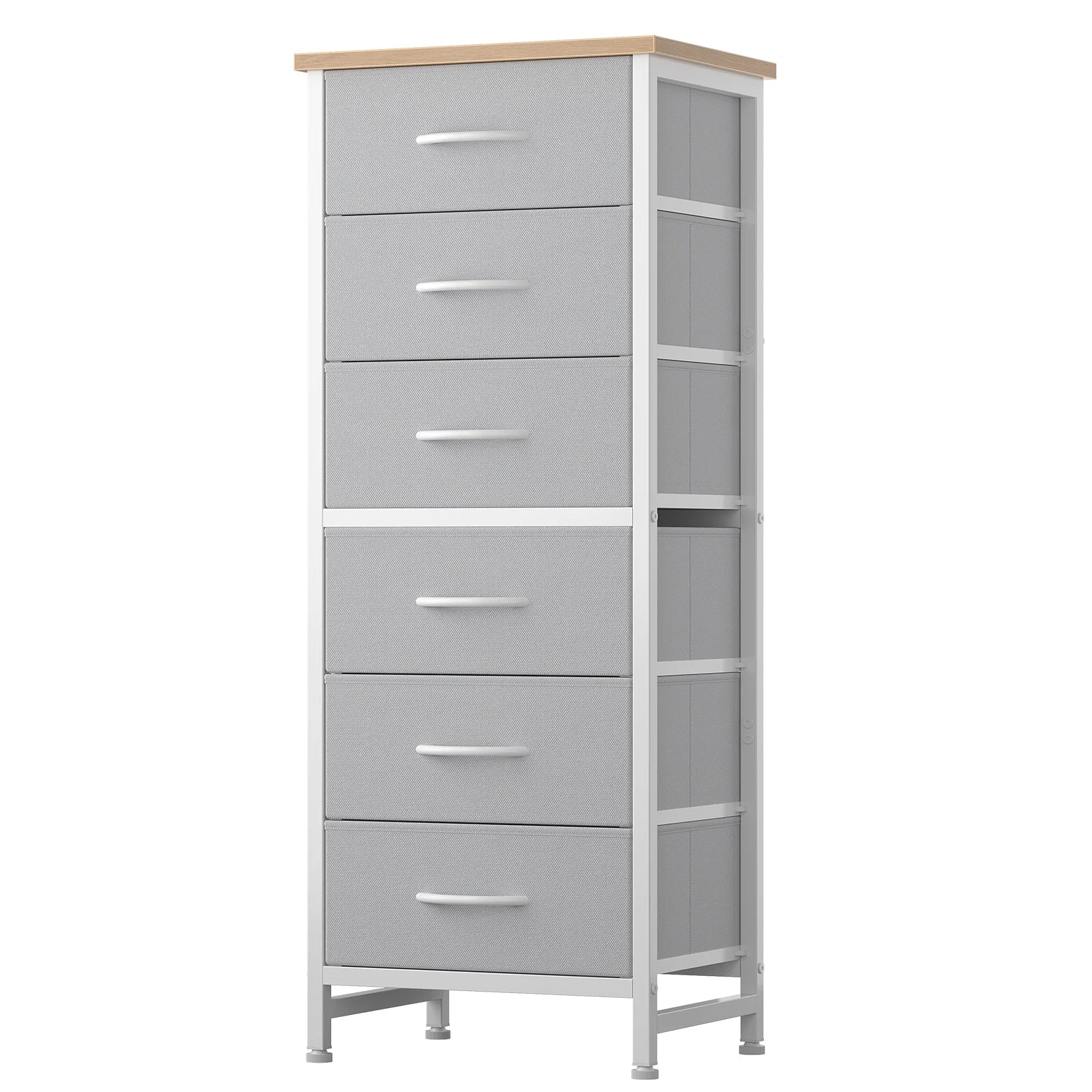 HavenNest Slim 6-Drawer Fabric Storage Dresser