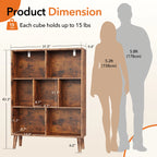 Haven Ridge CubeCraft 7-Cube Storage Bookcase