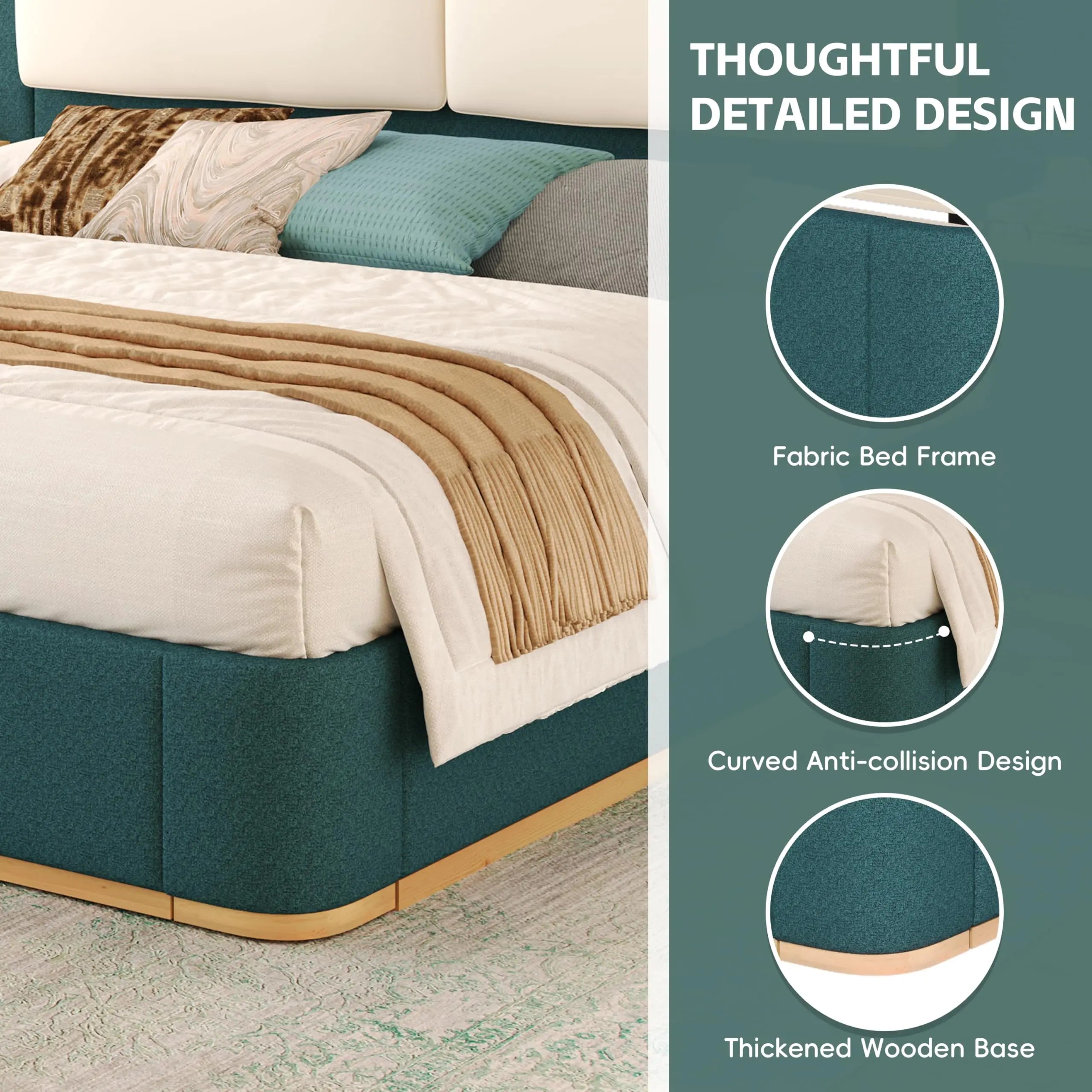 Haven Ridge Upholstered Platform Bed