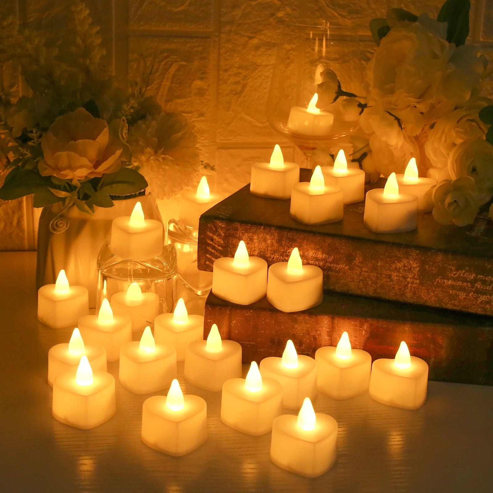 Haven Ridge Glow LED Votive Candle Collection – Battery Operated Set