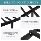 Iron Haven Vintage Metal Platform Bed Frame