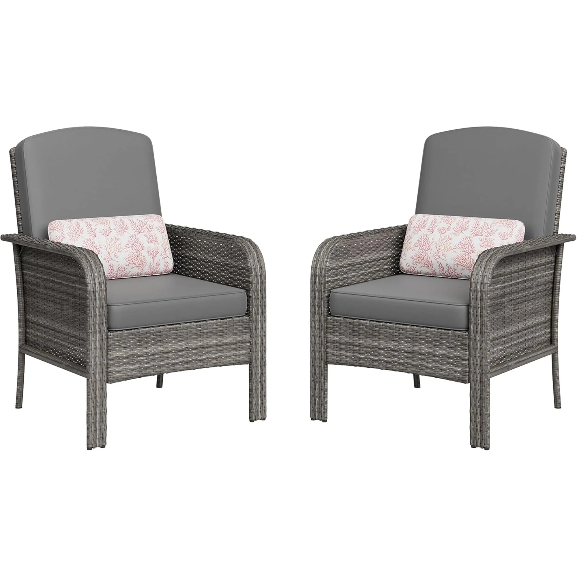 Haven Ridge Lane 2-Piece Wicker Patio Conversation Set