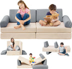 Modular Corduroy Kids Play Couch