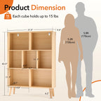 Haven Ridge CubeCraft 7-Cube Storage Bookcase