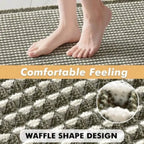 Haven Waffle Bath Rug Set