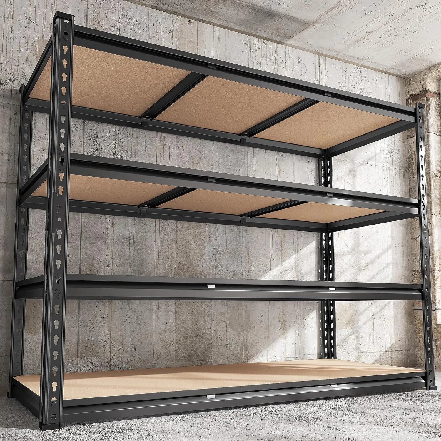 Haven Ridge Pro Heavy-Duty Storage Shelving – 4 Tier