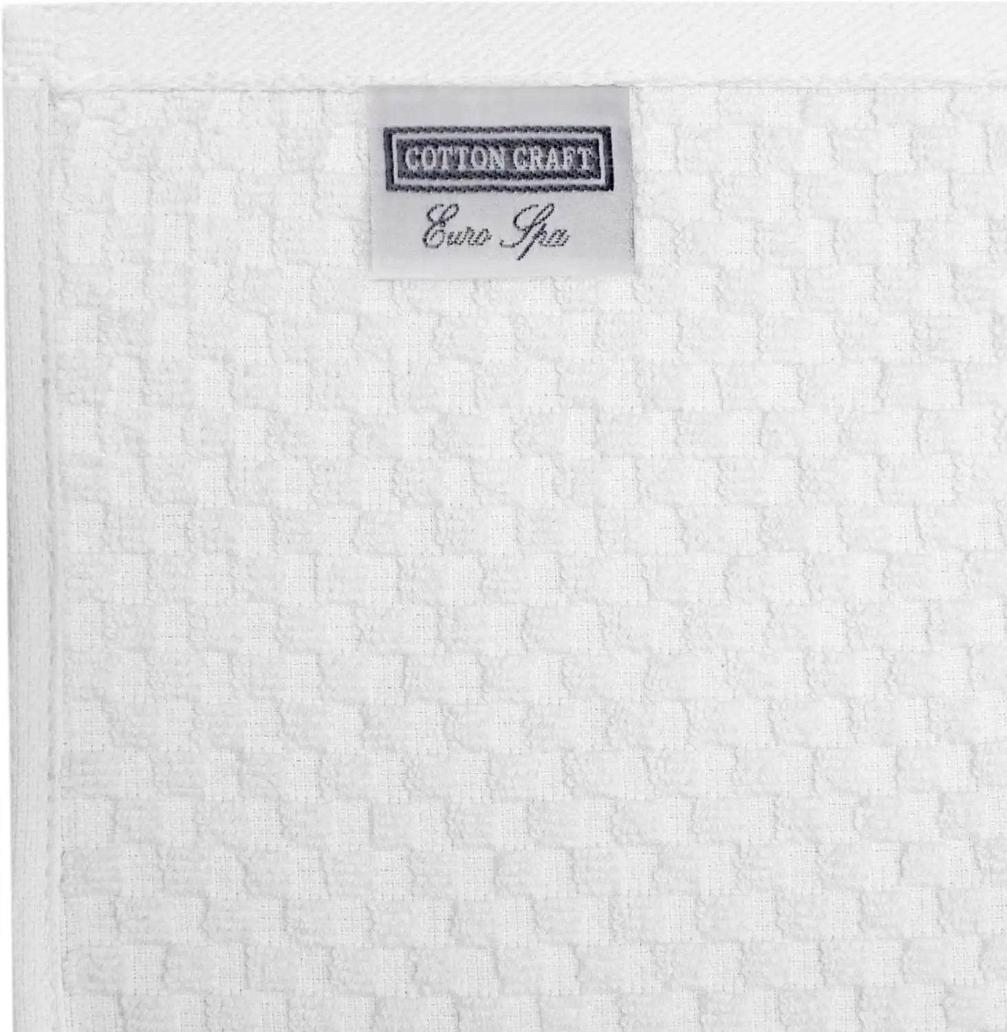 Serenity Waffle Weave Spa Washcloth Set