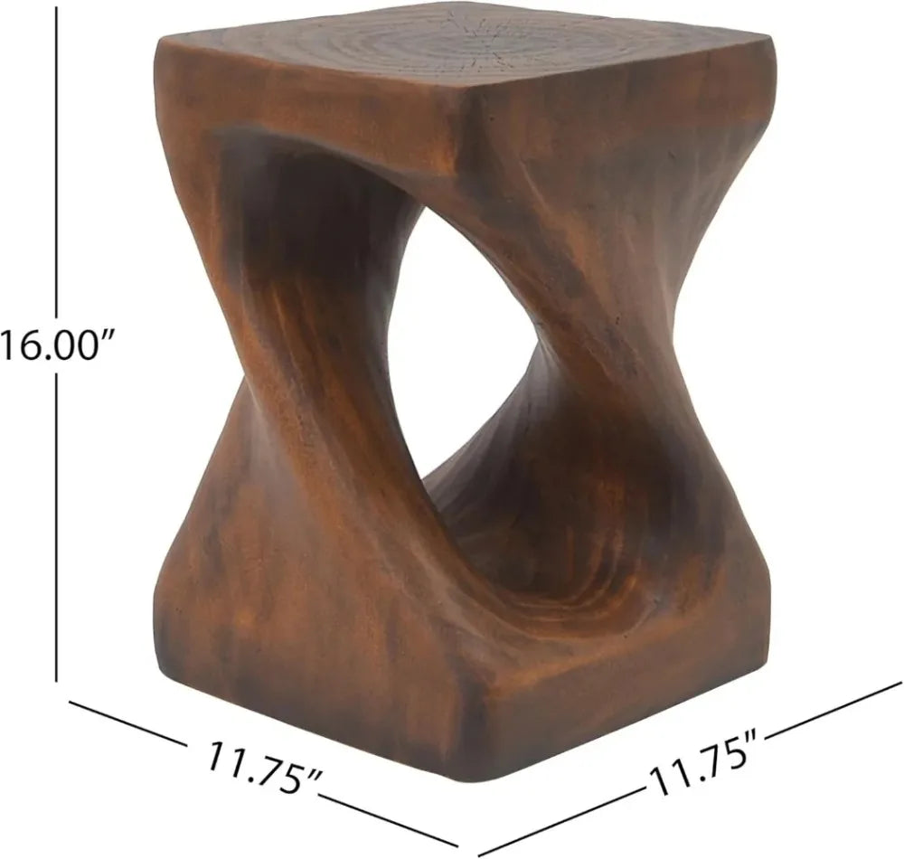 Riverstone Twist Accent Table