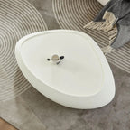 Sculpted Oval Coffee Table
