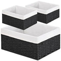Willow Haven Woven Storage Basket Collection – Set of 3