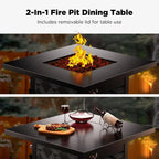 Ember Glow Propane Fire Pit Table
