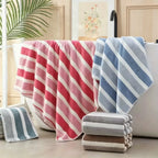 Harbor Stripe Luxury Towel Collection
