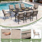 Sandstone Harbor 10-Piece Outdoor Dining Collection