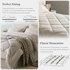 WhisperCloud 8-Piece Luxury Comforter Bed-in-a-Bag Set