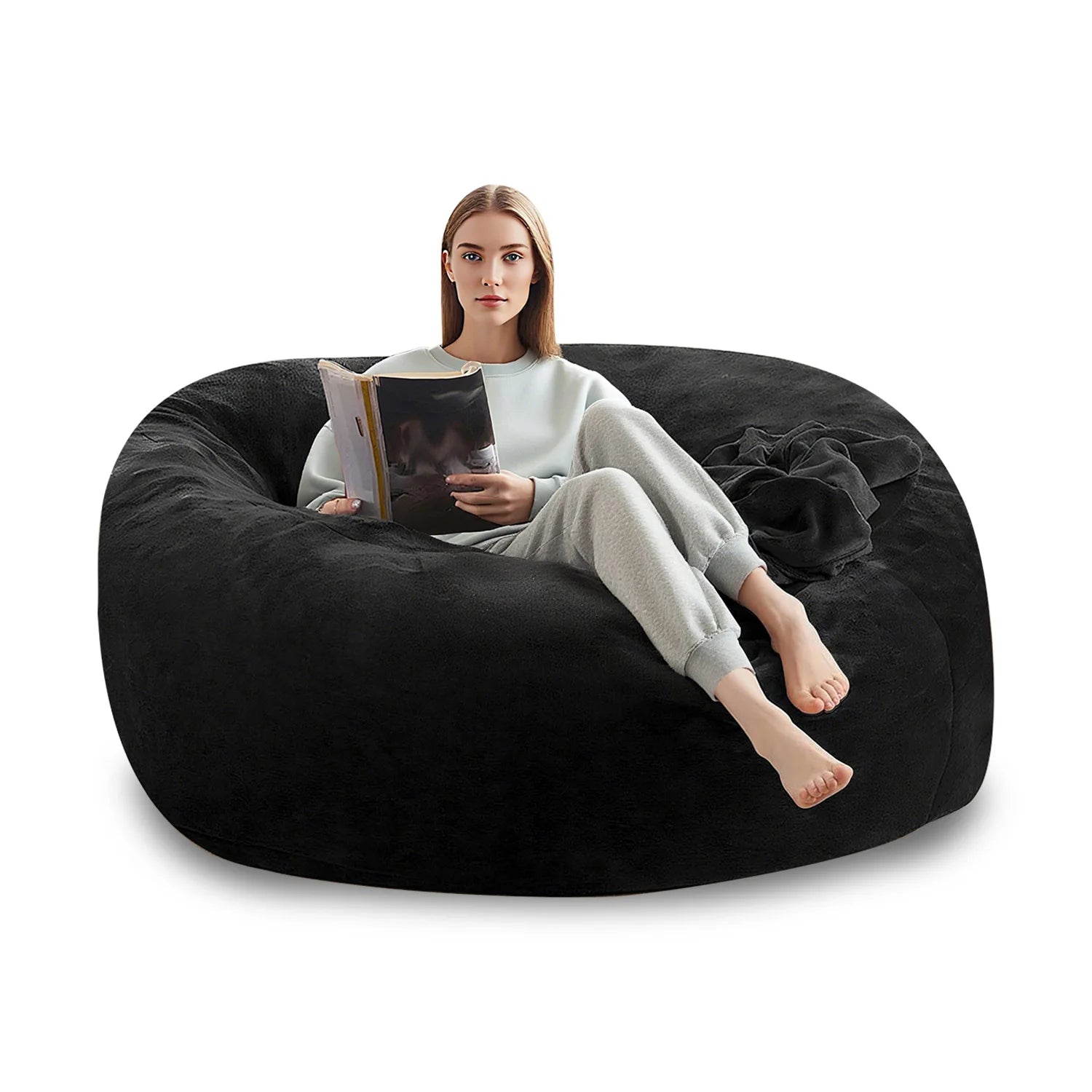 Cloud Comfort Memory Foam Bean Bag Chair
