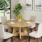 Heritage Round Farmhouse Dining Table