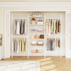 5–8 Ft Expandable Wall-Mounted Closet System