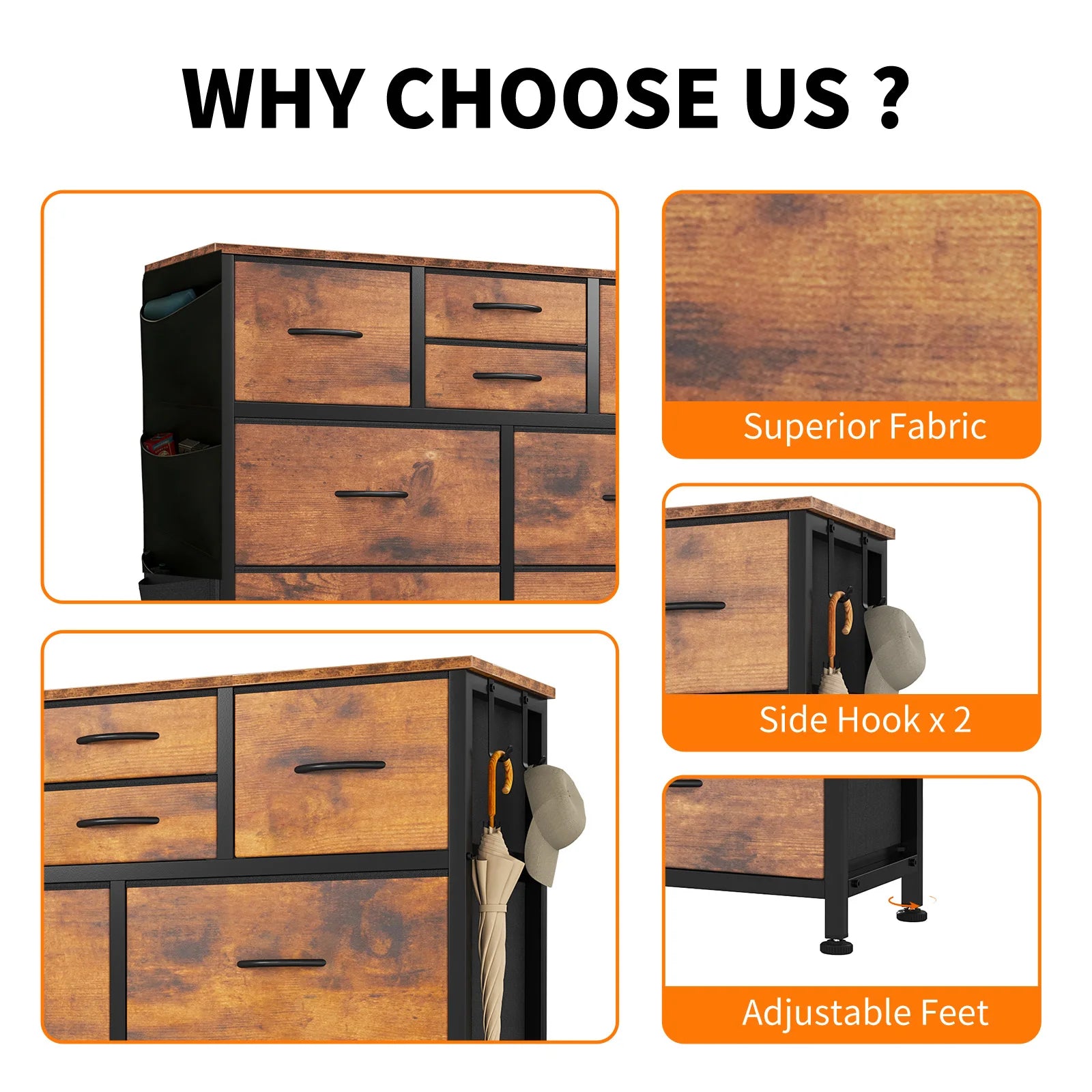 Haven Ridge StorageWorks 10-Drawer Organizer Cabinet