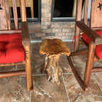 Cedar Grove Rootwood Accent Stool