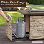 Stonecrest Outdoor Propane Fire Pit Table