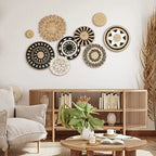 Willow Haven Boho Woven Wall Basket Collection
