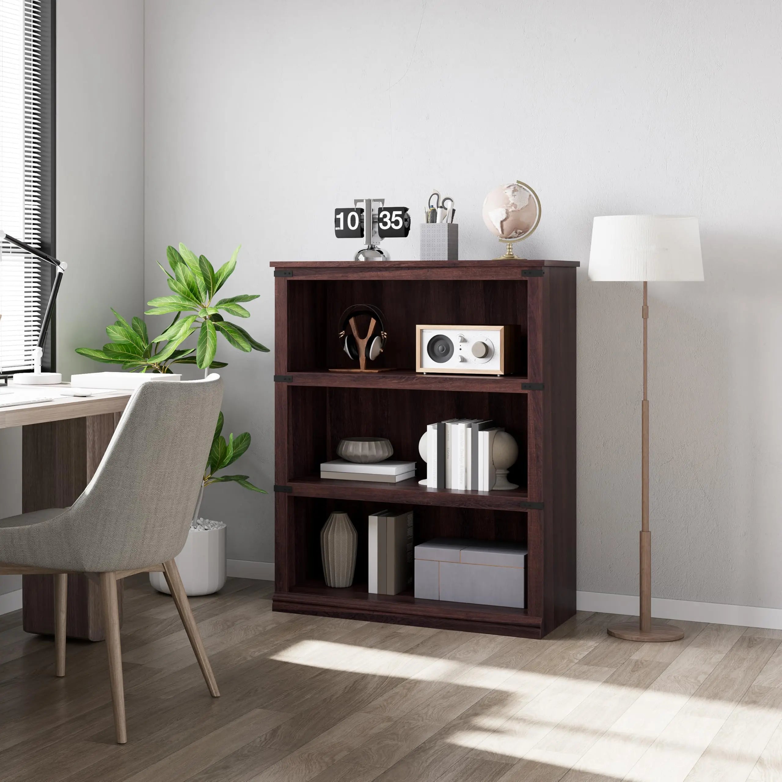 Haven Heritage Farmhouse Open Bookcase