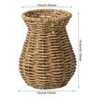 Willow Weave Decorative Vase