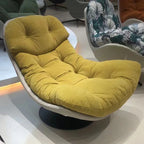 Ergonomic Bedroom Swivel Chairs Restaurant Modern Luxury Nordic Recliner Chair Makeup Single Wingback Living Room Furniture
