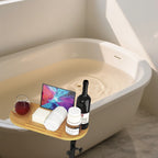 Serenity Haven Adjustable Bamboo Bath Caddy Tray