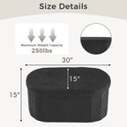 Havenridge Teddy Storage Ottoman Bench