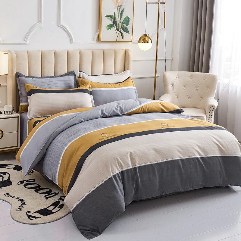 Heritage Haven 3-Piece Printed Duvet Cover Set