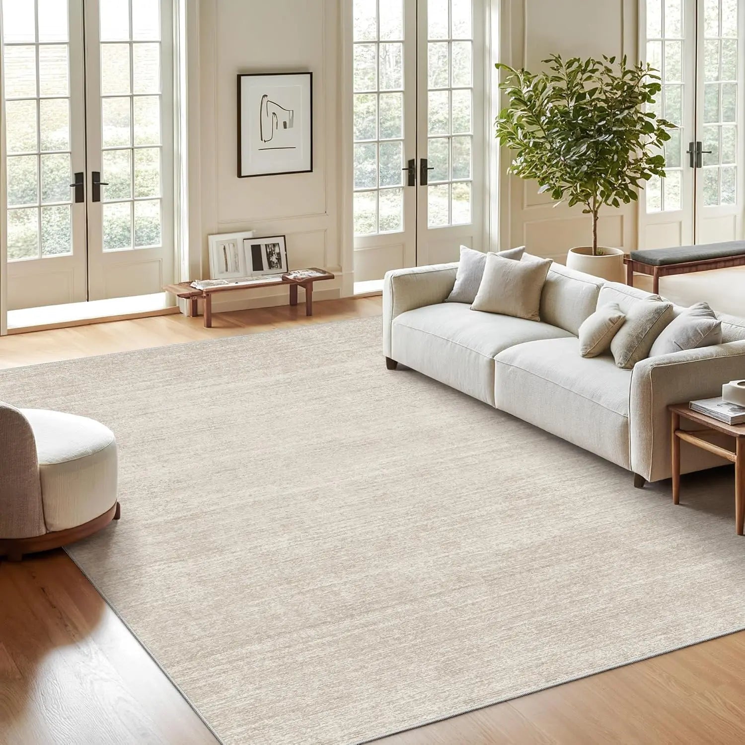 Haven Ridge Washable Cotton Area Rug – 8' x 10'