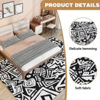 Harvest Haunted Pumpkin Halloween Area Rug – Jack-O’-Lantern Fall Home Décor
