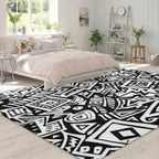 Harvest Haunted Pumpkin Halloween Area Rug – Jack-O’-Lantern Fall Home Décor