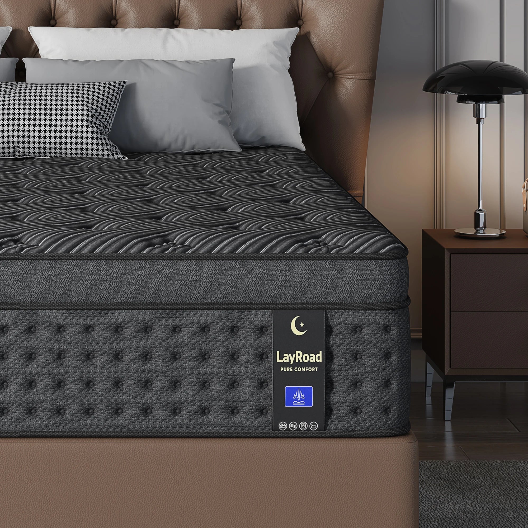 SummitSleep Hybrid Memory Foam Mattress