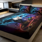 Gamer Controller Cooling Fitted Sheet Set