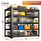 TitanMax Pro 84" Heavy-Duty Industrial Storage Rack