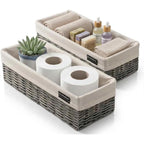Willow Haven Wicker Storage Basket Set